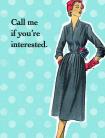Call Me If You're Interested Gift Tag